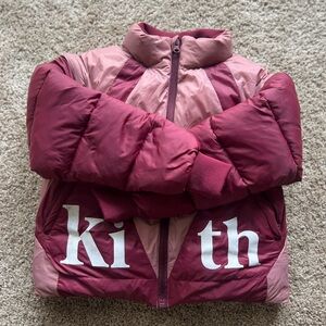 Kith Girls Puffer Coat With Removable Sleeves Size 6/7